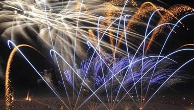 DOGC Macchina per Fuochi D'Artificio con Fontana Fredda